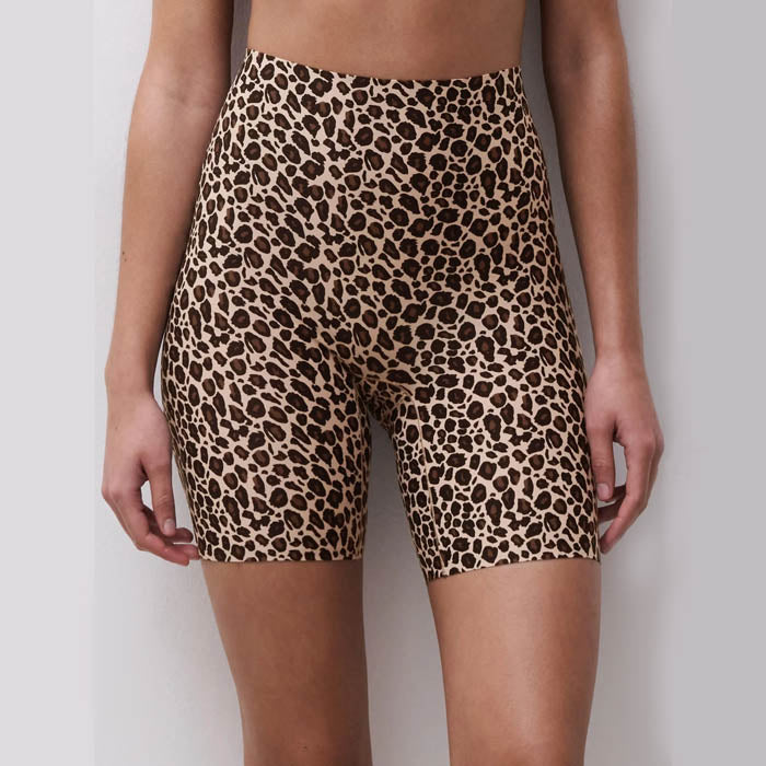Radlershort in Leopard Print von Chantelle aus der Dessous-Serie Softstretch - Vorderansicht