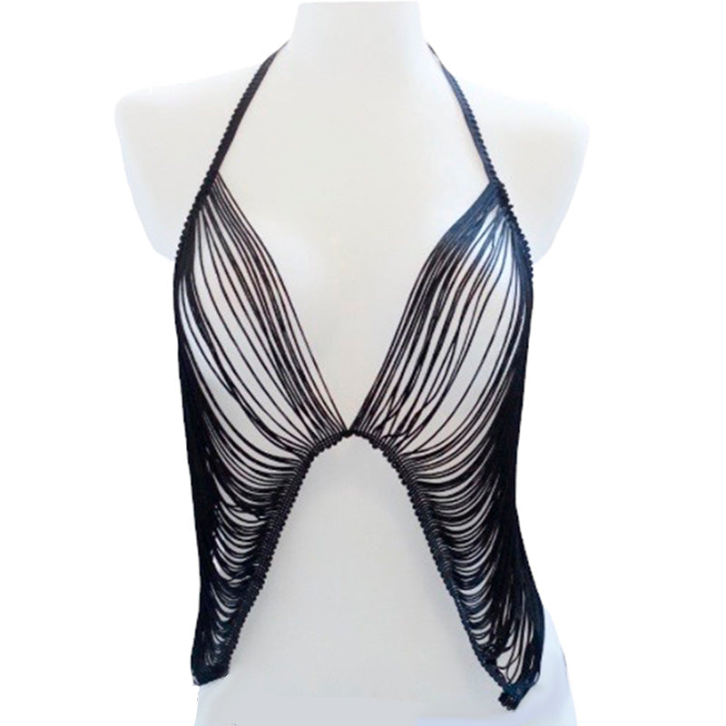 Lexi Burlesque Bralette aus Fransen | handgemacht