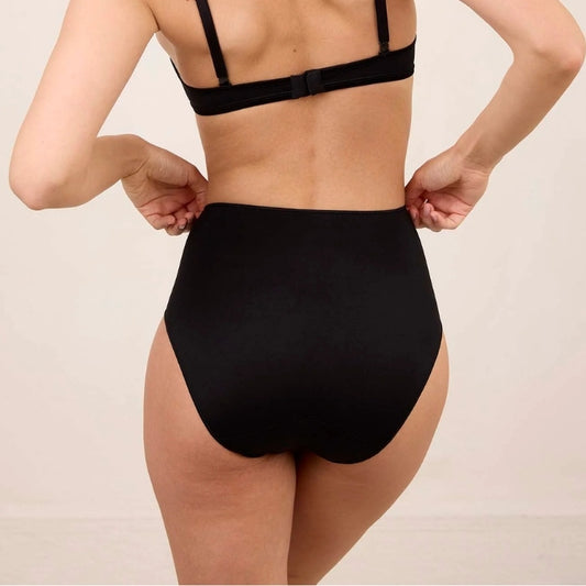 Maison Lejaby Taillenslip aus der Serie Les Invisibles in schwarz - Rückansicht