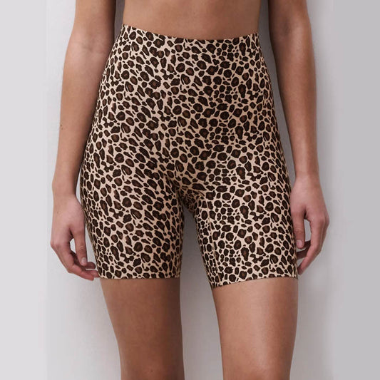 Radlershort in Leopard Print von Chantelle aus der Dessous-Serie Softstretch - Vorderansicht