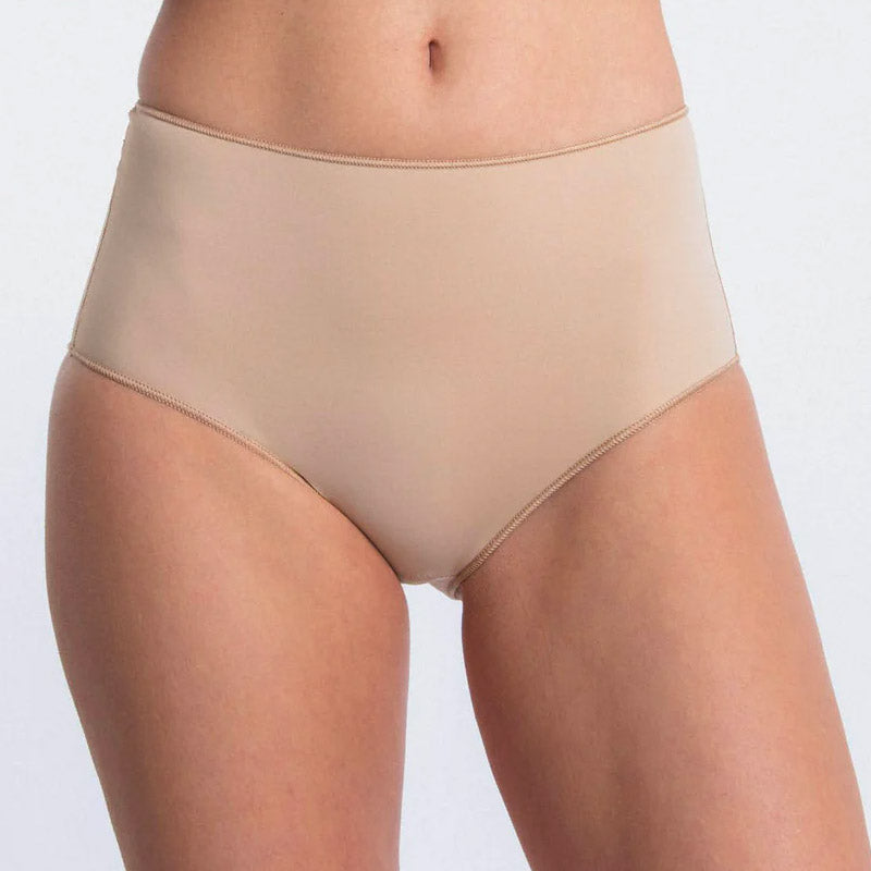Maison Lejaby Taillenslip aus der Serie Les Invisibles in beige - Vorderansicht