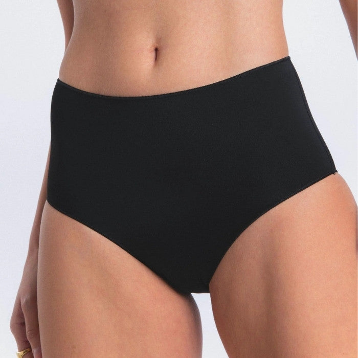 Maison Lejaby Taillenslip aus der Serie Les Invisibles in schwarz -  Vorderansicht
