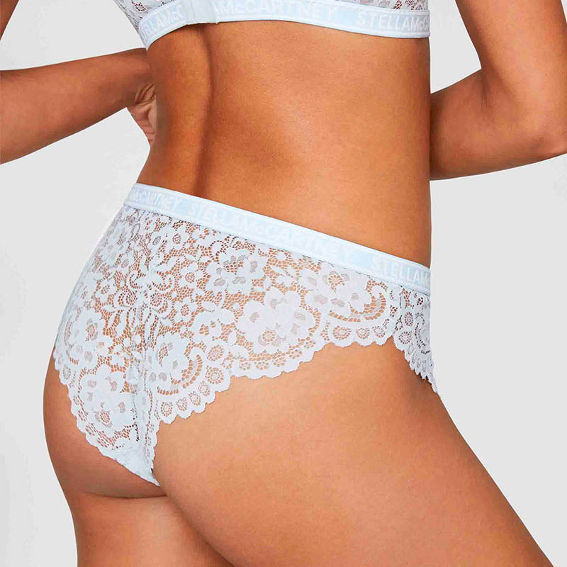 Stella McCartney - Stella Slip in hellblau  Rückansicht