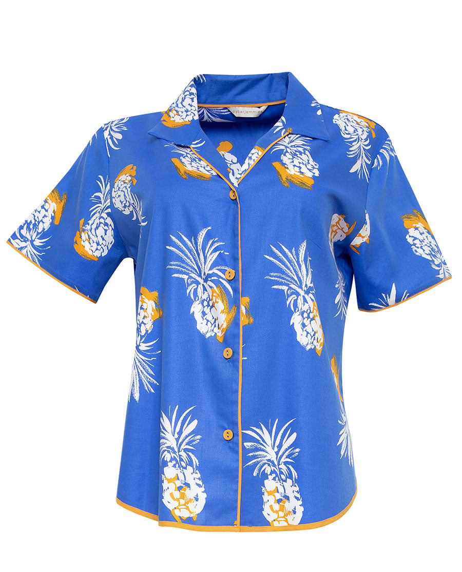 Sierra pajamas with pineapple print